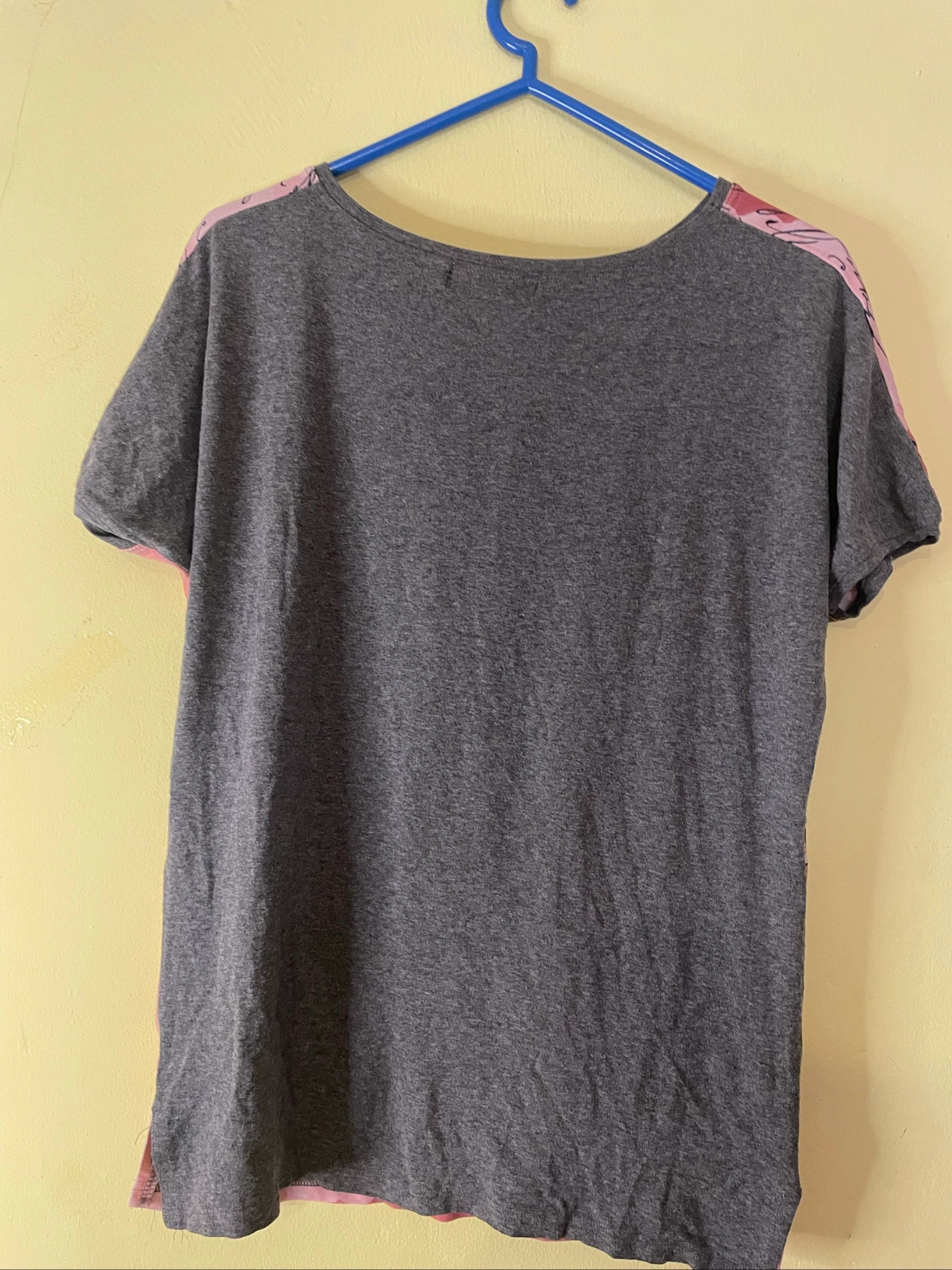 Dames T-shirt Print Stad Roze / Grijs – photo 3